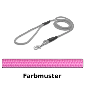 klassische Hundeleine - S - 175cm - pink